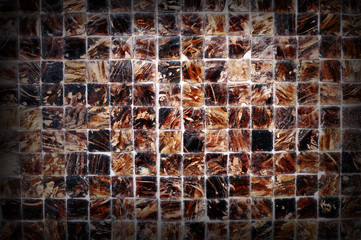 Ceramic Tile Wall Scratched Background Texture Concept