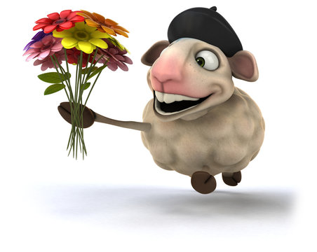 recommend clip art: Fun sheep
