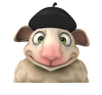 recommend clip art: Fun sheep