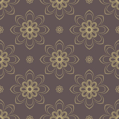 Fototapeta premium Floral Seamless Pattern