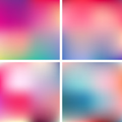 Abstract Blured Color Backgrounds