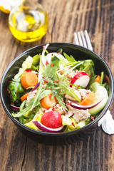 Tuna Salad with Vegetables