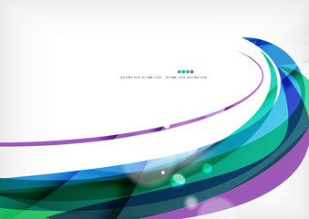 Green blue purple line background
