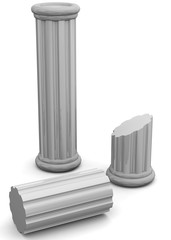 Ancient Columns - 3D