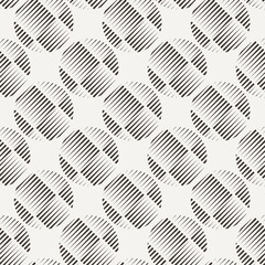Vector seamless pattern of lines
