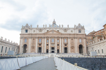 Obraz premium San Pietro Cathedral , Rome, Italy 