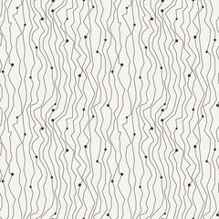 Seamless vector pattern of angular lines strung