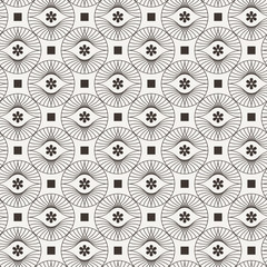 Vector seamless floral pattern