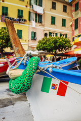 Fototapeta na wymiar Boats in Portofino, Italy