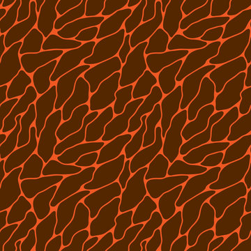 Vector Seamless Pattern As Muscle