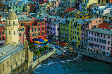 Fototapeta na wymiar Cinque Terre, Vernazza - Italy