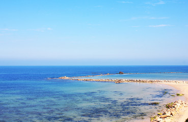 Beach and beautiful sea