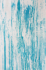 strips blue paint on paper