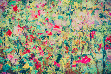 Fototapeta premium Colorful abstract background texture in vintage color