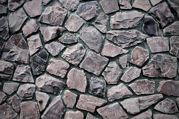 background stone wall gray color close up
