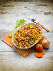 tagliatelle with rabbit ragout