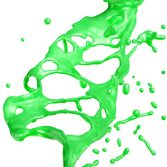 Colored Paint Splash.