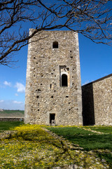 Fototapeta na wymiar Torre del Tasso Castello Ducale di Bisaccia (AV)