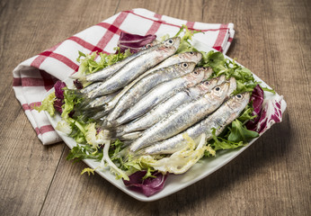 Plato de sardinas
