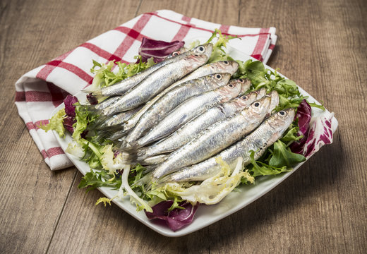 Plato de sardinas