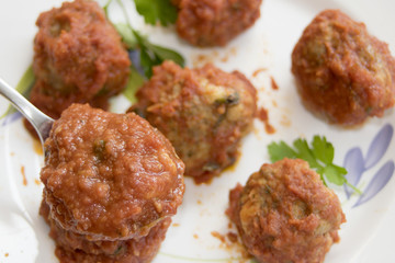 meat balls of pig