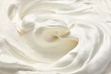 Fotobehang whipped cream sour sweet food © Lumos sp