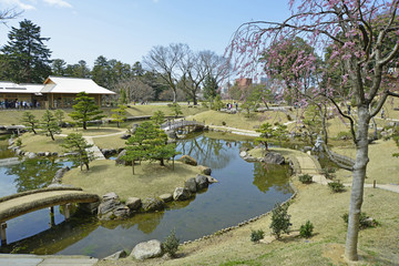 Fototapeta na wymiar 金沢城玉泉院丸庭園