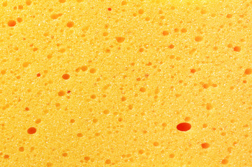 Yellow sponge abstract texture