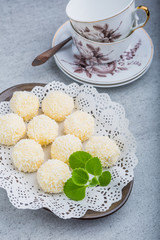 Homemade Coconut Pralines