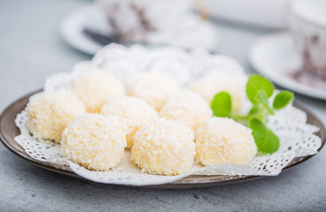 Homemade Coconut Pralines