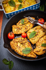 Marinated chicken breast