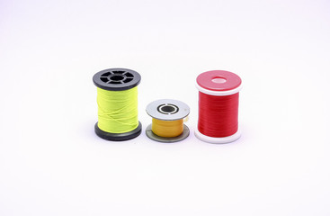 Flytying materials, thread, line, yarn