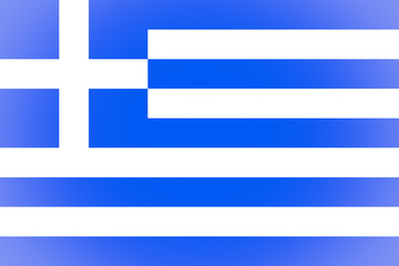 Greece flag vignetted