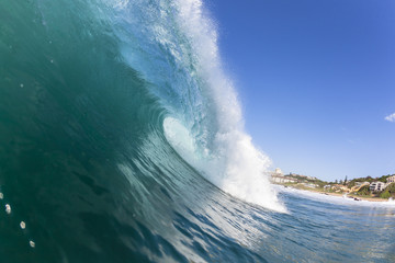 Wave Inside Ocean