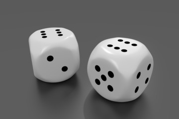 White Dice