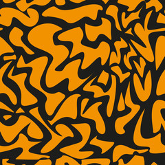 Leopard pattern, repeating vector background