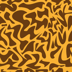 Leopard pattern, repeating vector background