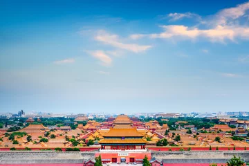 Zelfklevend Fotobehang Forbidden City in Beijing, China © SeanPavonePhoto