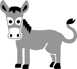 Cartoon Donkey