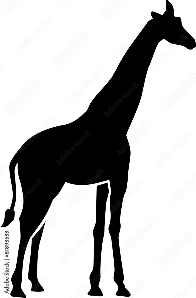 Sticker Real Giraffe