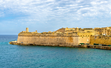 View of Fort Saint Elmo in Valletta - Malta