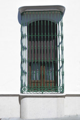 Andalusian wrought iron window © WH_Pics