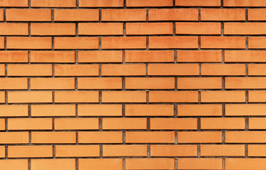 Orange brick wall background