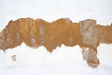 White wall that need to be repainted