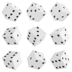 Set of dice