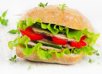 Healthy Fresh sandwich