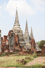 Fototapeta premium Ancient palaces. Ayutthaya Thailand