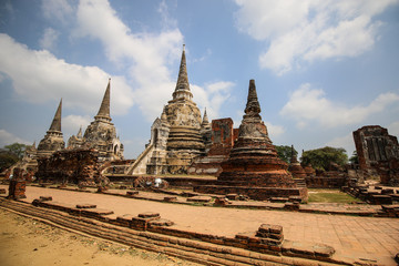 Fototapeta premium Ancient palaces. Ayutthaya Thailand