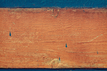 Painted old wooden wall.