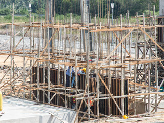 construction site workers